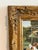 Vintage Signed Rooster and Chickens Oil Painting Farmyard Hen Scene, Gold Frame For Sale In Jacksonville, FL - Image 6 of 12