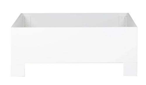 Honeycomb Bed Twin Extra Long - White Bedframes