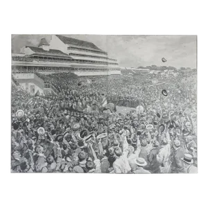 1896 Derby Winner Persimmon Prince of Wales Race Horse Print