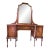 19th Century Empire Revival/Sheraton Style Vanity With Mirror For Sale