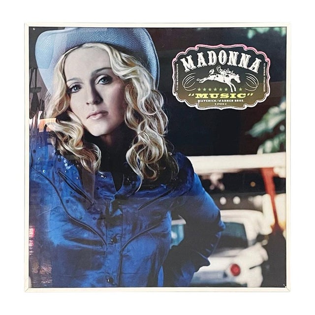 Italian Post-Modern Print of the Album Music by Singer Madonna, 2000s For Sale - Image 10 of 10