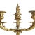 Empire Three-Layer Candelabra in Gilded Bronze, 1800s, Set of 2 For Sale - Image 4 of 6