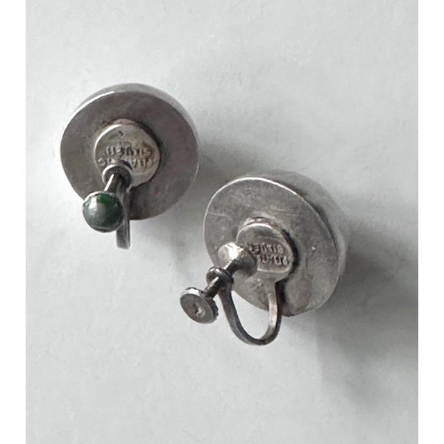 Rare Mexican Modern Silver Jewelry Suite Caviar Model William Spratling For Sale - Image 12 of 12