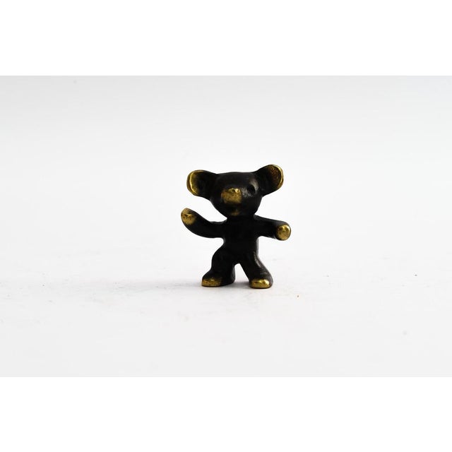 Small Bear Figurine by Walter Bosse for Herta Baller, Vienna, Austria, 1950s For Sale - Image 6 of 6