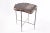 2020s Living Edge Petrified Wood Top W Iron Stand Accent Table or Side Table 50 For Sale - Image 5 of 5