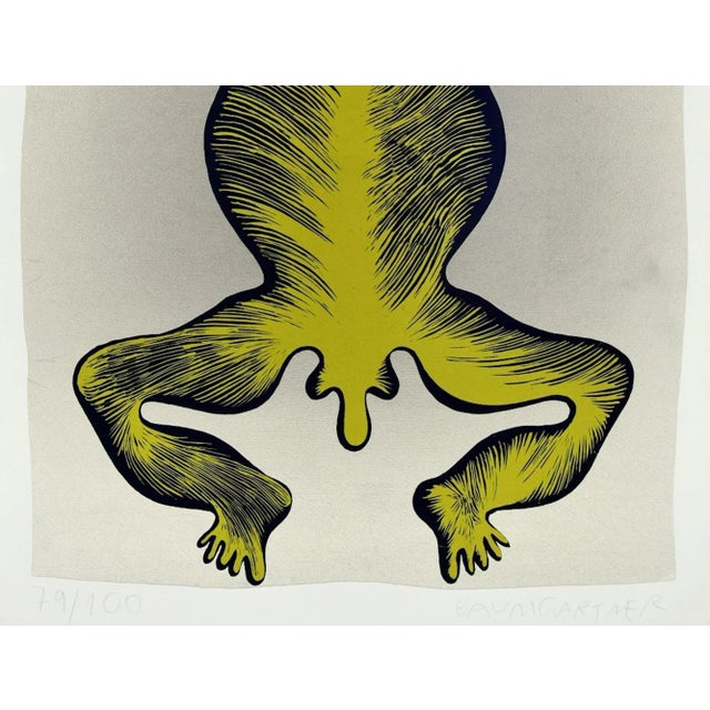 Carnival is a wonderful colored serigraph on paper, realized by the German artist Fritz Baumgartner. Hand-signed and...