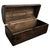 Antique Rustic Italian Walnut Wood Chest Trunk Basket, 1890s For Sale - Image 11 of 11