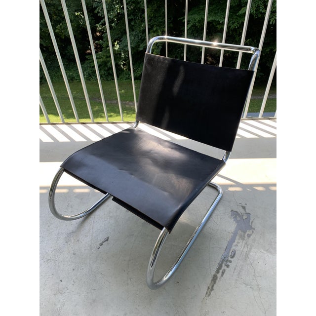 Ludwig Mies van der Rohe MR30 Armchair by Ludwig Mies Van Der Rohe for Knoll, 1970s For Sale - Image 4 of 18
