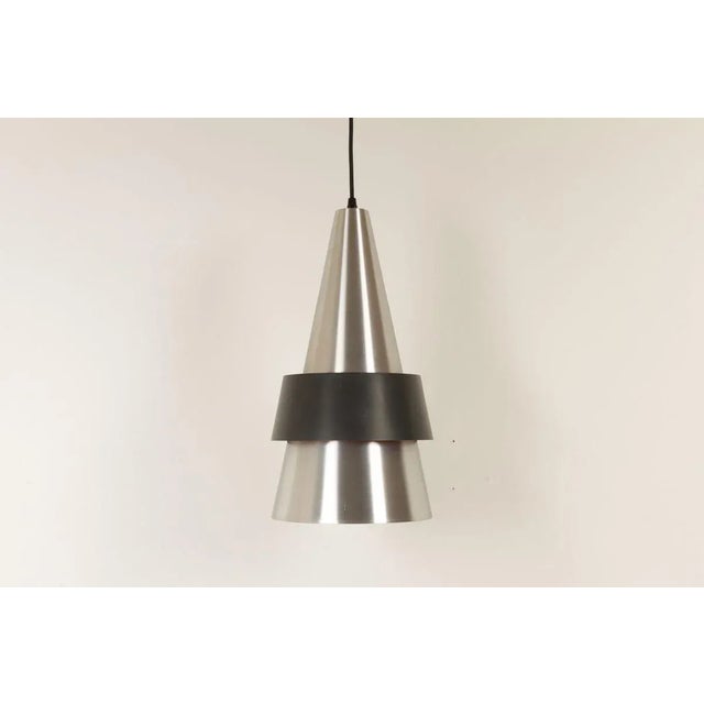 Vintage Danish Corona Pendant Lamp by Jo Hammerborg for Fog & Mørup, 1960s For Sale - Image 17 of 17