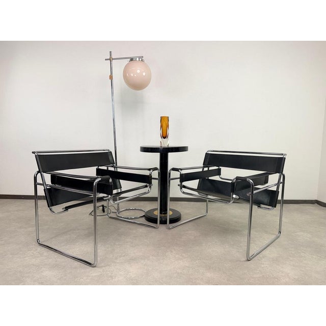 Authentic Vintage Marcel Breuer B3 "Wassily" Chair by Bononia, Italy. A true masterpiece of modernist Bauhaus furniture...