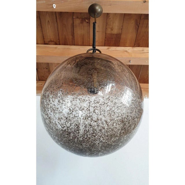 Mid-Century Modern Murano Glass Mid-Century Chandelier by Mazzega 1960s For Sale - Image 3 of 12