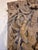 Antique Indian carved mahogany architectural remnant with God's and deities.