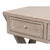 Campaign X-Frame Writing Desk in Stone Grey For Sale - Image 11 of 12