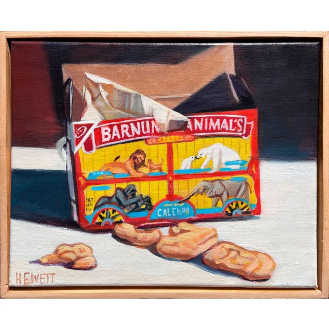Barnum's Animal Crackers-1, Original Painting For Sale