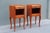 French Pair of French Louis XV Style Side Tables Nightstands For Sale - Image 3 of 14