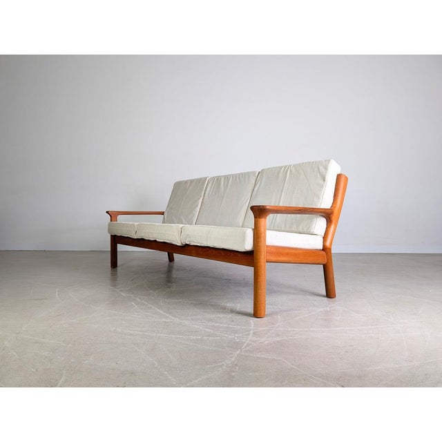Midcentury Modern Sofa in Teak by Juul Kristensen, 1960 For Sale - Image 5 of 10
