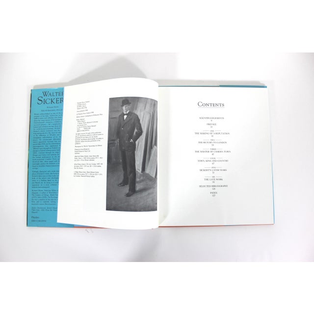 1988 Walter Sickert Art Book Signed by Author Hardcover Hard Cover For Sale - Image 4 of 10