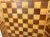 Large High Quality Antique Handmade Wooden Marquetry Gaming Chess Checker Board For Sale - Image 4 of 9