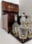 Liqueur Cabinet Tantalus or "Cave À Liqueur" With Crystal Decanter Set | French Napoleon III For Sale In Tampa - Image 6 of 18