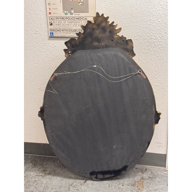 French Giltwood Cushion Wall Mirror For Sale - Image 12 of 12