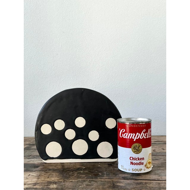 Vintage Original Studio Pottery Stem Vase For Sale - Image 4 of 12