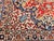 Vintage Persian Isfahan Rug, Hand-Knotted Wool, Floral Pattern, Red & Blue, 9x12 For Sale - Image 12 of 16