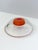 Glass Modernist Red Sommerso Murano Glass Bowl, Italy, 1970s For Sale - Image 7 of 10