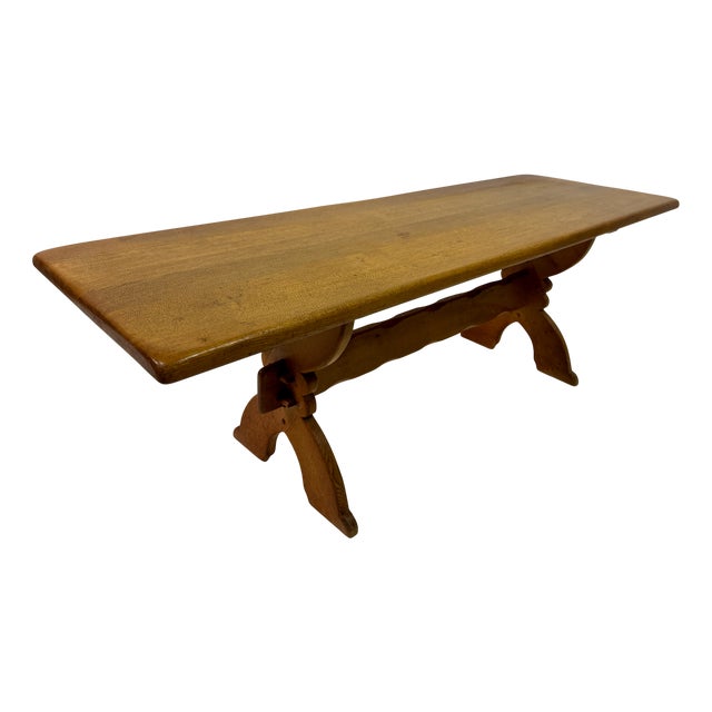 Dutch Oak Coffee Table, 1960s For Sale