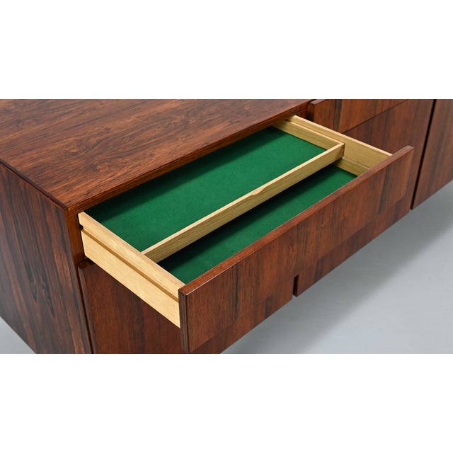 Vintage Danish Rosewood Credenza by Ib Kofod-Larsen, 1960 For Sale - Image 11 of 18