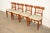 Kindel Furniture Kindel Furniture Regency Solid Cherry Wood Klismos Dining Chairs, Set of Four For Sale - Image 4 of 14