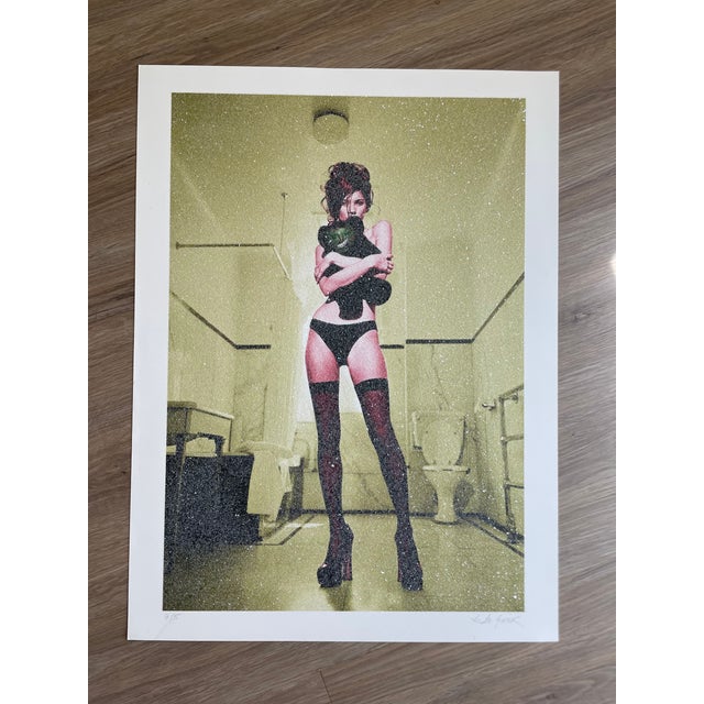 "Kate Moss (DD yellow)" Photograph 25.5 × 19 in Ltd. Ed. 9/15 by Kate Garner Signed & numbered by the artist Comes with...