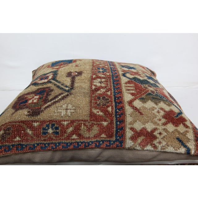 Antique Tribal Bohemian Home Decor Pillow -20'' X 20'' For Sale - Image 4 of 9