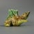 Holdcroft Majolica toothpick holder which features a frog under some leaves which form the vase. Colouration: green,...