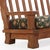 A French Heavy Oak Brutalist Style Open Arm Sofa Frame, C. 1960. For Sale In Philadelphia - Image 6 of 8