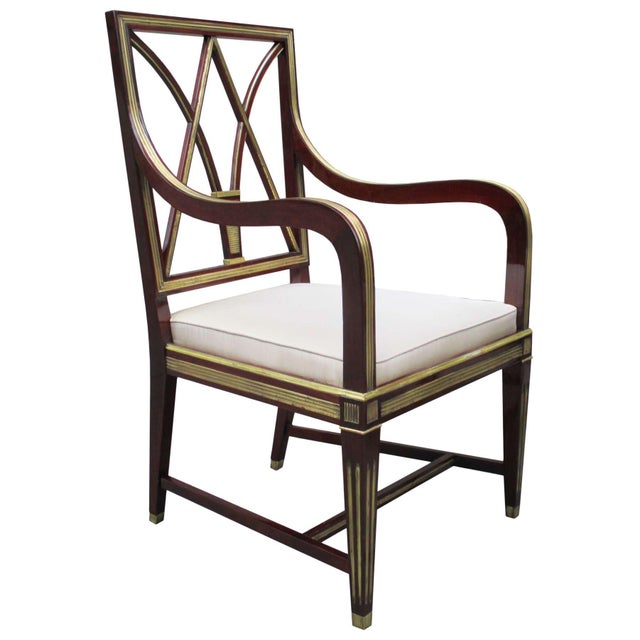 Mid 19th Century Neoclassical Single Armchair For Sale - Image 9 of 12