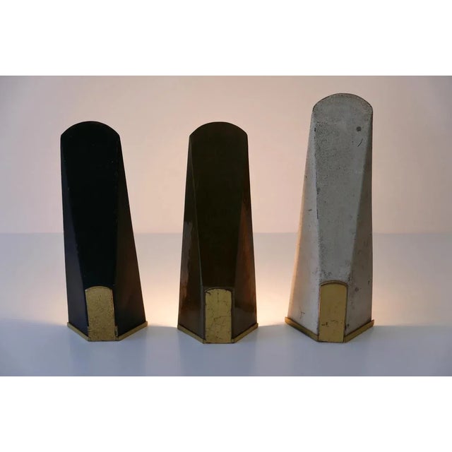 Large Mid-Century German Sconces, 1950s, Set of 3 For Sale - Image 9 of 17