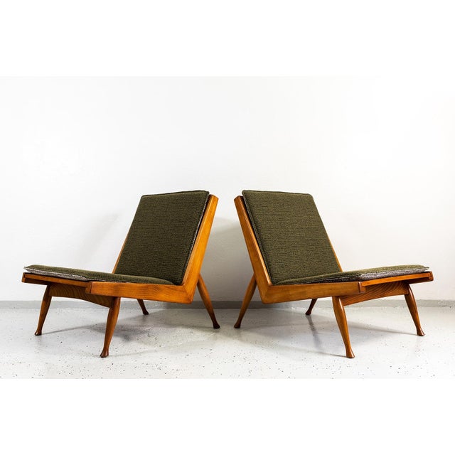 Mid-Century Armchairs by Marian Grabinski for KFM, Poland, 1960s, Set of 2 For Sale - Image 6 of 18