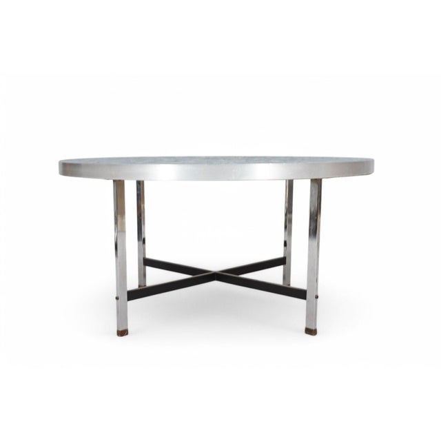 Origin: Germany Designer: Berthold Müller Manufacturer: Berthold Müller Era: 1960s Materials: Tile, Aluminum Measurements:...