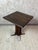 Brown Oak Bistro Table, 1890s For Sale - Image 8 of 17