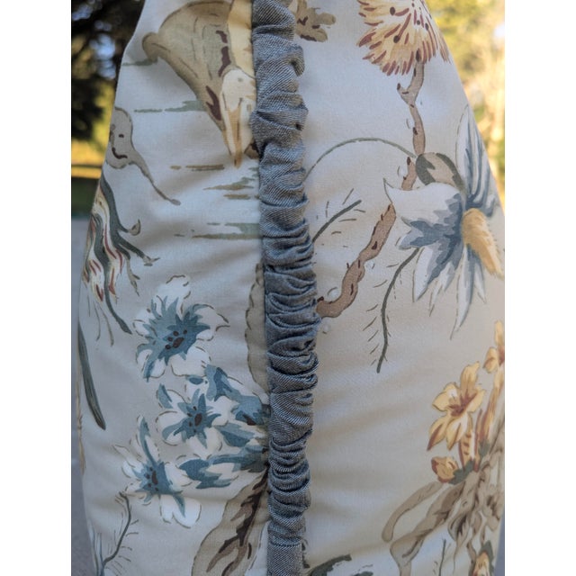 Custom Schumacher Yangtze River Chinoiserie Pillows - A Pair For Sale - Image 11 of 16