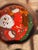 Vintage Jumbo Handpainted European Christmas Ornaments in Box For Sale - Image 10 of 11