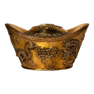 Chinese Bass Sculpture Bank For Sale