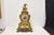 Large French Bronze Mantel Clock with Cherub finial & Beveled Glass. VERY LARGE FRENCH LXV STYLE BRONZE MANTEL CLOCK WITH...