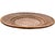 Vintage Woven Rattan Charger Tray | Round Natural Fiber Tabletop Decor For Sale - Image 4 of 5