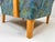 Blue 1950's Swedish High Back Lounge Chair For Sale - Image 8 of 11