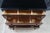 1980s Henredon Scene Three Art Deco Style Walnut Burl Black Lacquer Chest of Drawers For Sale - Image 9 of 15