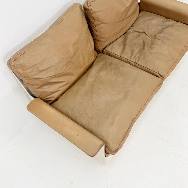 Animal Skin German FG2001 Series Sofa by Dieter Rams for Wolfgang Feierbach, 1960s For Sale - Image 7 of 18