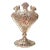 800 Silver Baroque Heart Tulipiere Bud Vase For Sale
