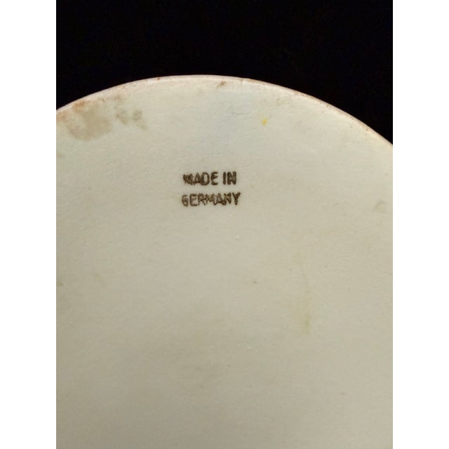 Metal Antique Victorian Era Porcelain German Trinket Box For Sale - Image 7 of 7