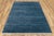 8' x 10' Savannah Hand Knotted Modern Navy Blue Wool & Silk Rug For Sale - Image 11 of 18